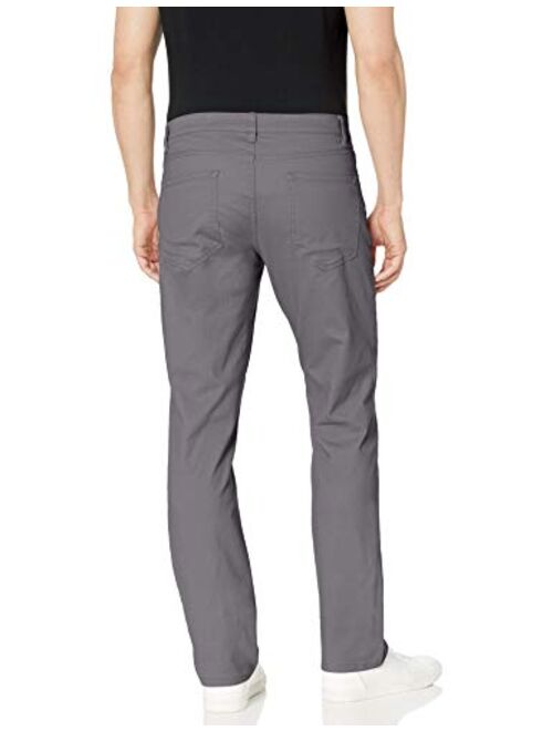 Amazon Essentials Men's Big & Tall Straight-Fit 5-Pocket Stretch Twill Pant fit by DXL