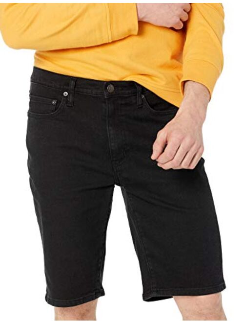 Amazon Essentials Men's Straight-fit 11" Inseam Denim Short