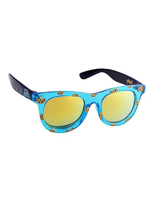Sun-Staches Licensed Sesame Street Cookie Monster Kids Sunglasses Child Size Shades UV400 Blue (SG3538)
