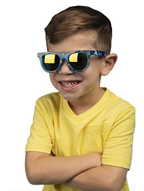 Sun-Staches Licensed Sesame Street Cookie Monster Kids Sunglasses Child Size Shades UV400 Blue (SG3538)