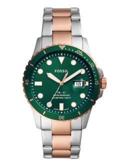 Men's FB-01 Sport Two-Tone Bracelet Watch 42mm