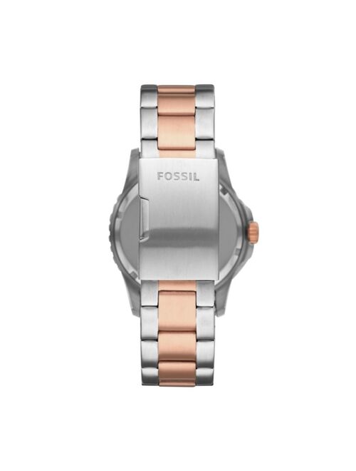 Fossil Men's FB-01 Sport Two-Tone Bracelet Watch 42mm