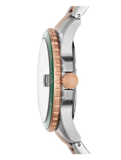 Fossil Men's FB-01 Sport Two-Tone Bracelet Watch 42mm