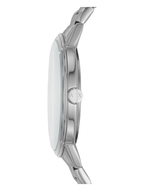 Armani Exchange Men's Cayde Stainless Steel Bracelet Watch 42mm