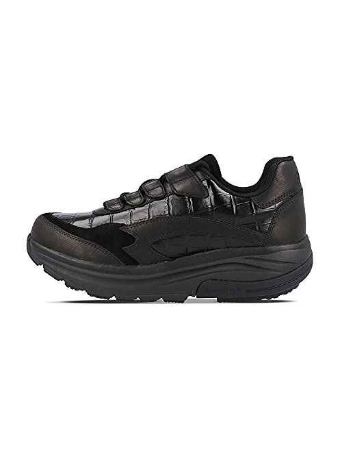 Gravity Defyer Women's G-Defy Noganit Athletic Shoes - Hybrid VersoShock Proven Performance Shock-Absorbing Leather Pain Relief Shoes