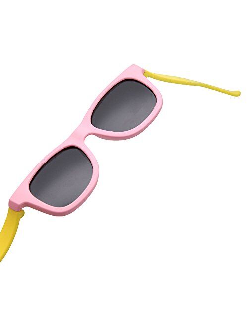 grinderPUNCH KIDS Children's Super Flexible Polarized Sunglasses