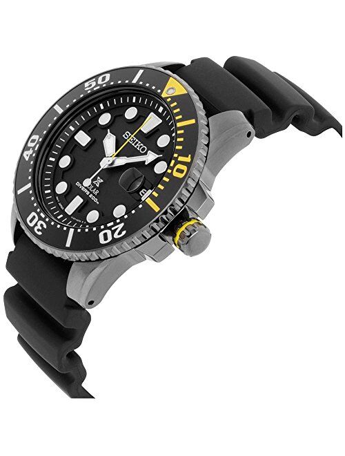Seiko SNE441 Prospex Men's Watch Black 43.5mm Stainless Steel