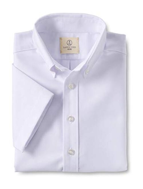 Lands' End Boys Short Sleeve Oxford Dress Shirt