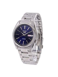 5 #SNKL43 Men's Stainless Steel Blue Dial Self Winding Automatic Watch