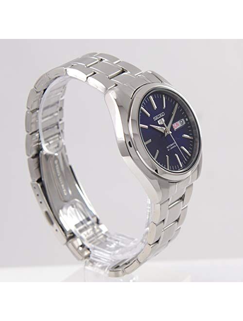 Seiko 5 #SNKL43 Men's Stainless Steel Blue Dial Self Winding Automatic Watch