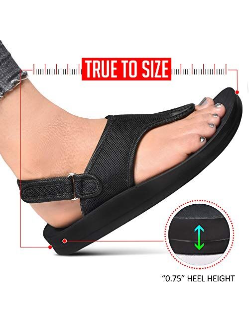 Aerothotic Women's Coral Arch Support Back Strap Sandals