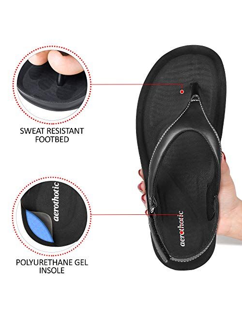 Aerothotic Aura Slingback Sandals for Women Casual Summer