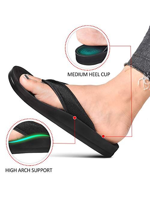 Aerothotic Women's Enhalus Arch Support Thong Sandals