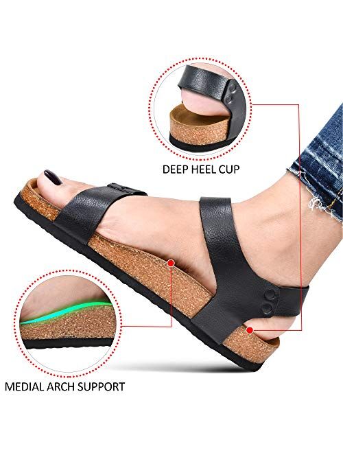 Aerothotic Amulet Women's Arch Support Ankle Strap Sandal