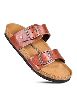 Women's Arch Support Casual Strappy Slide Sandals
