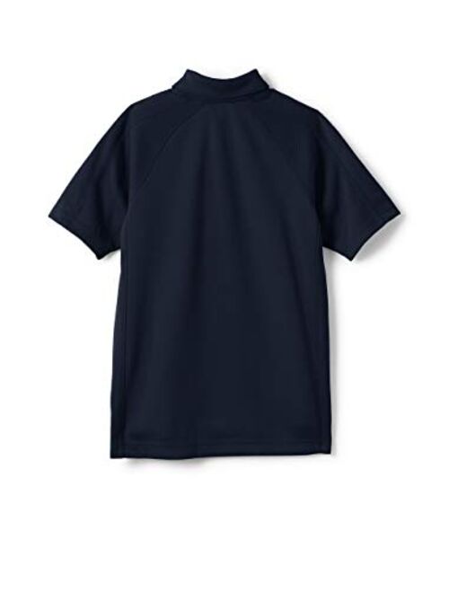Lands' End School Uniform Boys Active Polo Shirt