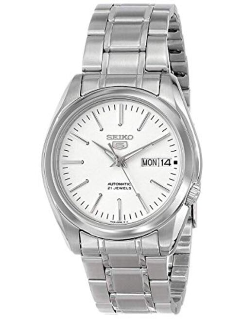 SEIKO Men's Year-Round Automatic Watch with Stainless Steel Strap, Silver, 20 (Model: SNKL41K1)