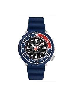 PADI Special Edition Prospex Solar Dive Watch with Black Silicone Strap 200 m SNE499