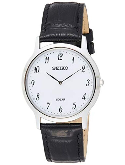 Seiko Solar SUP863P1 Mens Wristwatch Flat & light