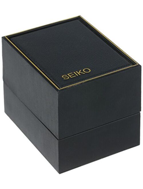 Seiko Men's SNK607 Automatic Black Dial Stainless Steel Watch