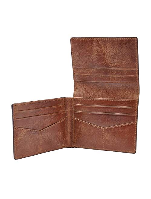 Fossil Men's RFID-Blocking Leather Execufold Trifold Wallet