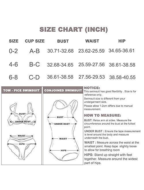DOHAOOE Sexy Cheeky Bikini Swimsuit Triangle Two Piece Basic Solid Thong Tanning Suits