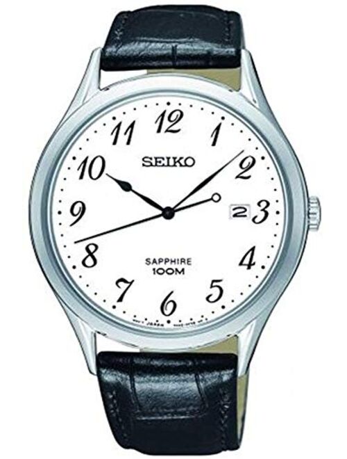 Seiko Sapphire White Dial Men's Watch SGEH75P1