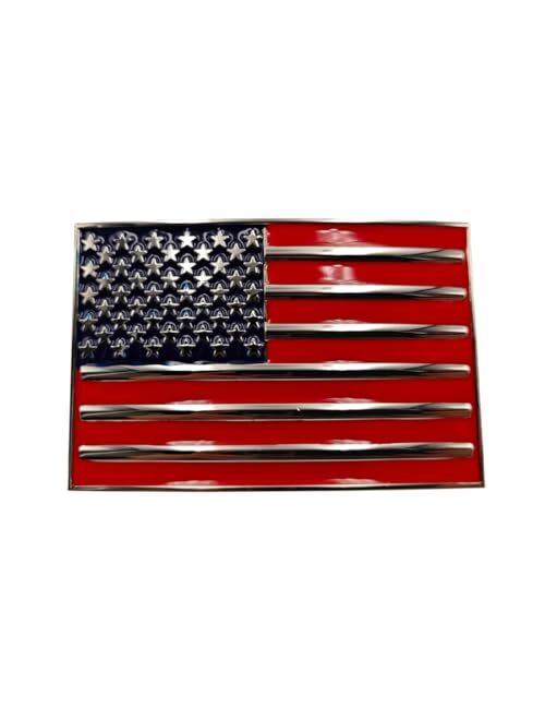 US Map Belt Buckle American Flag Eagle Buckles