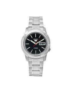 Men's SNKE53K1S Stainless-Steel Analog with Black Dial Watch