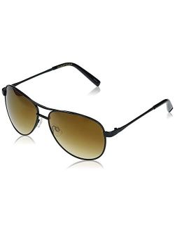 J106 Iconic UV Protective Metal Aviator Sunglasses | Wear All-Year | Glam Gifts for Women, 59 mm