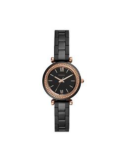 Women's Carlie Mini Stainless Steel and Ceramic Casual Quartz Watch