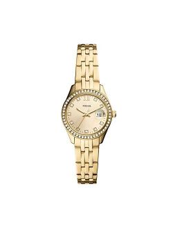 Women's Scarlette Micro Stainless Steel Crystal-Accented Quartz Watch