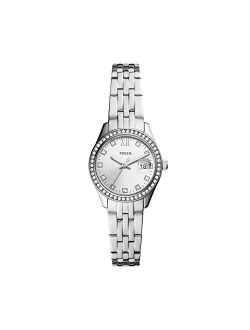 Women's Scarlette Micro Stainless Steel Crystal-Accented Quartz Watch