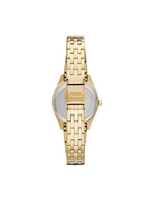 Fossil Women's Scarlette Micro Stainless Steel Crystal-Accented Quartz Watch