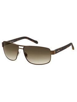 Men's Fos3060s Rectangular Sunglasses