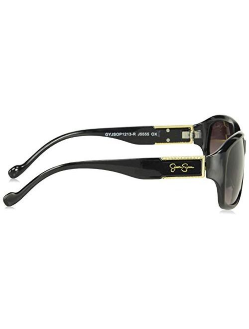 Jessica Simpson Women's J5555 Rectangular Sunglasses with 100% UV Protection, 70 mm