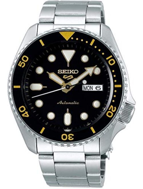 Seiko SRPD57 Seiko 5 Sports Men's Watch Silver-Tone 42.5mm Stainless Steel