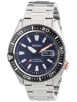 Men's SRP493 Diver's Stainless Steel Blue Dial Watch by Seiko Watches