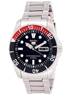 Mens Watch 5 SPORTS Analog Casual Automatic JAPAN Watch SNZF15J1