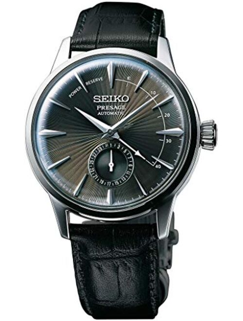 Seiko Mens Analogue Automatic Watch with Leather Strap SSA345J1