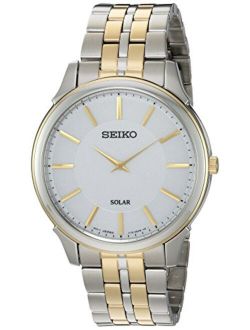 Men's Quartz Stainless Steel Casual Watch, Color:Two Tone (Model: SUP864)