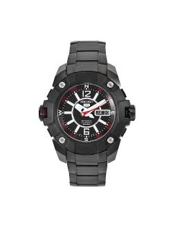 Men's SKZ267 Seiko 5 Stainless Steel Black Dial Watch