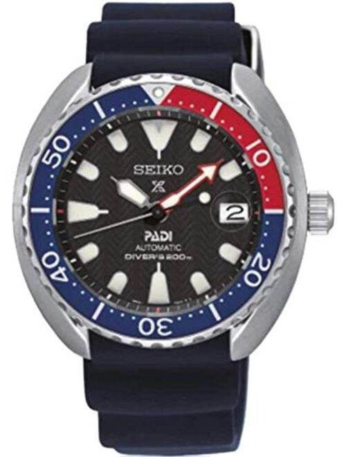SEIKO PROSPEX PADI"Mini Turtle" Special Edition Automatic Diver's 200M Pepsi Bezel SRPC41K1