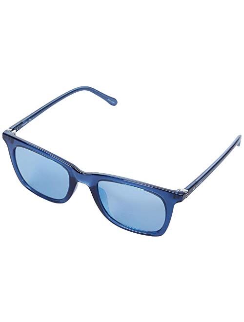 Fossil Plastic Non-Polarized Square Shape Men's Sunglasses