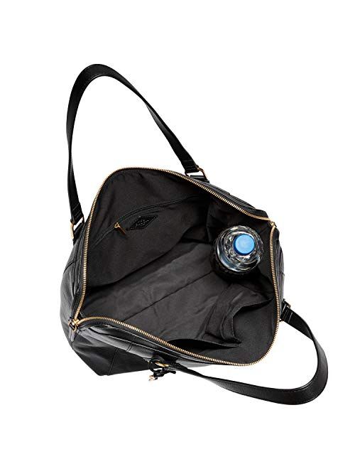 Fossil Women's Jacqueline Leather Tote Purse Handbag