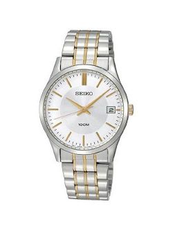 Two-Tone Silver Dial Mens Watch SGEF03