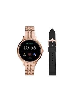 Women Gen 5E FTW6066 Smartwatch 42mm - Rose Gold-tone With Blush Silicone