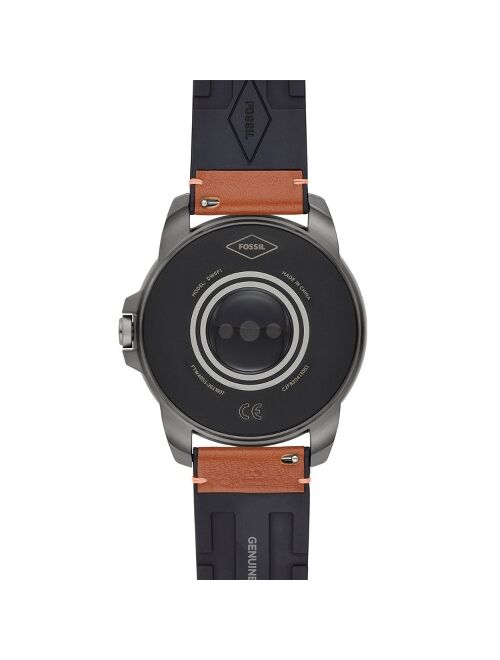Fossil Gen 5E Smartwatch 44mm - Smoke with Brown Leather