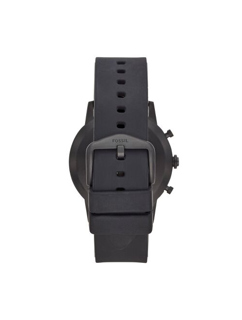 Fossil Hybrid Smartwatch HR Collider 42mm - Black with Black Silicone