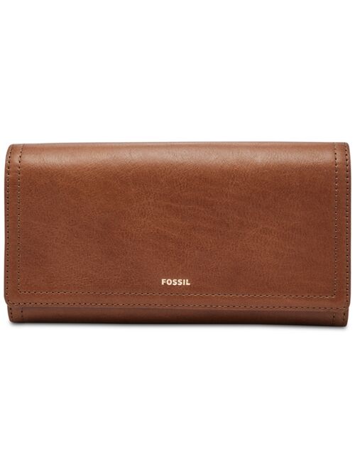 Fossil Logan Leather Flap Wallet